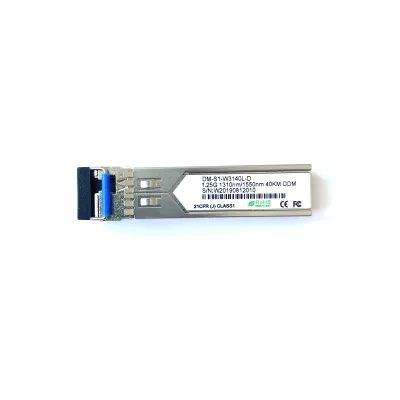 SFP модуль WDM, 1.25 G, 40 км, TX 1310 нм, RX 1550 нм, LC, DDM